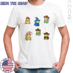 Frogs Cowboy Witch Frogs T-Shirt