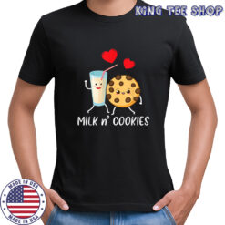 Funny Milk N’ Cookies Apparel Cookie Lover T-Shirt