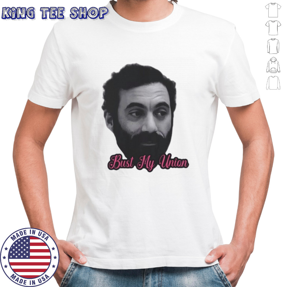 George Russell bust my union big head shirt