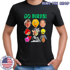 Go Birds mashup graphic shirt