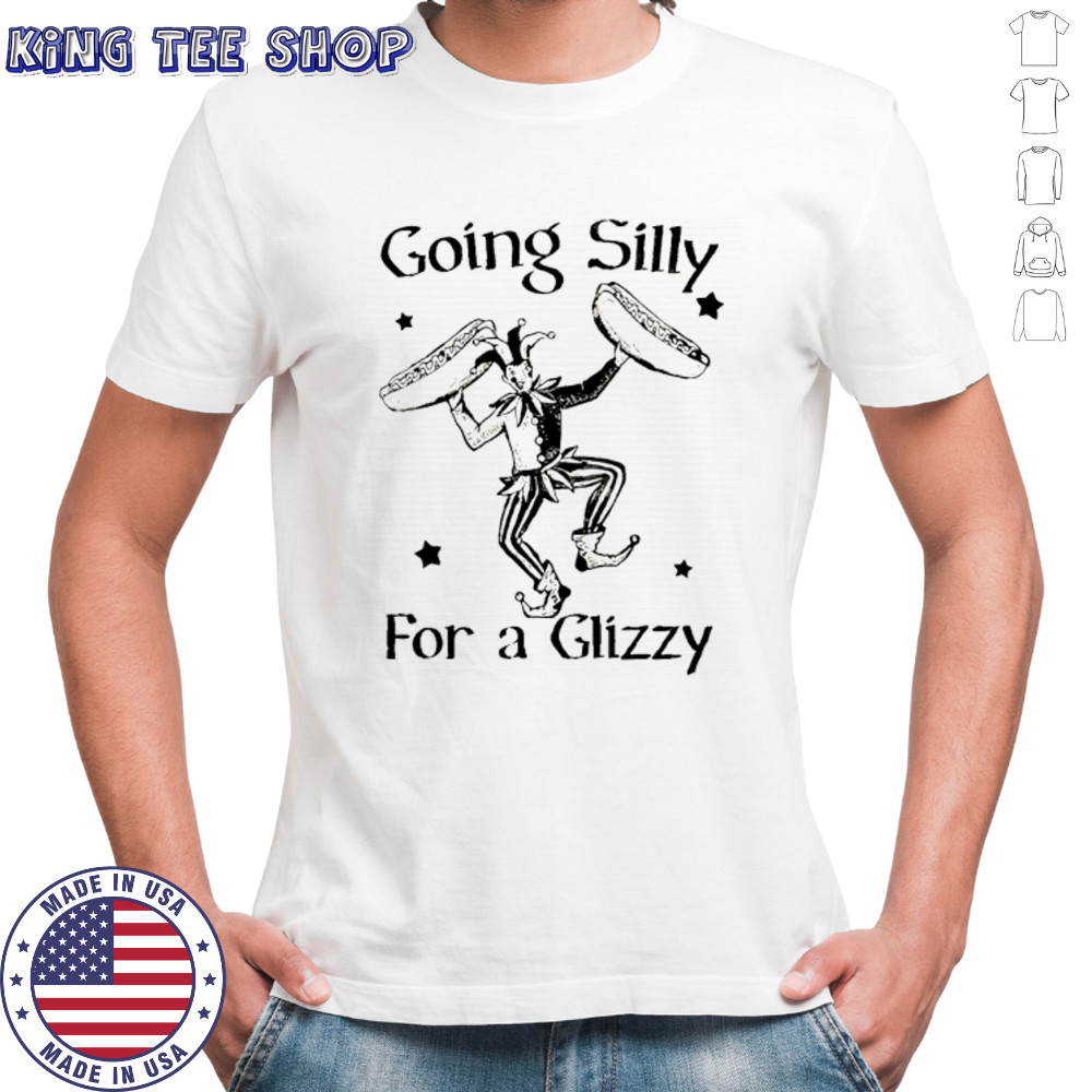 Going silly for a glizzy shirt
