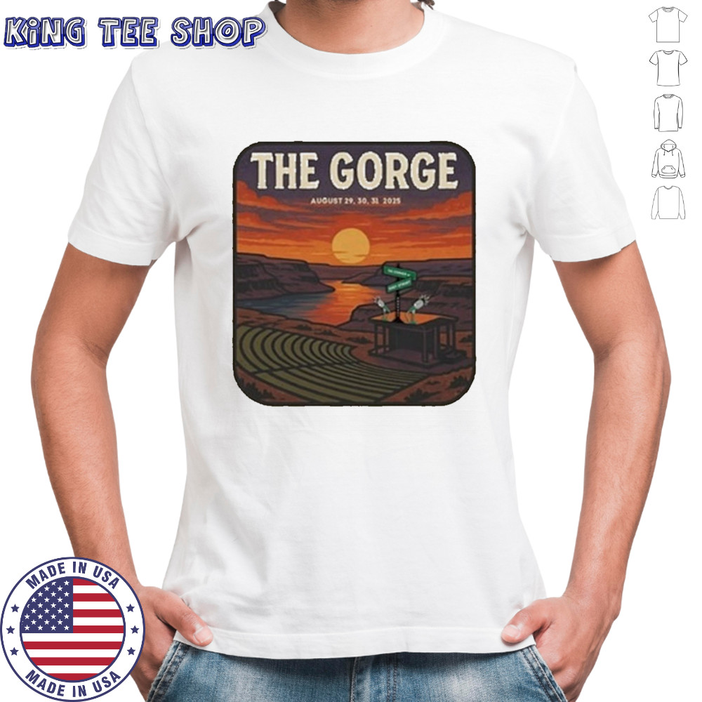 Goose 2025 The Gorge Amphitheatre Shows T-Shirt