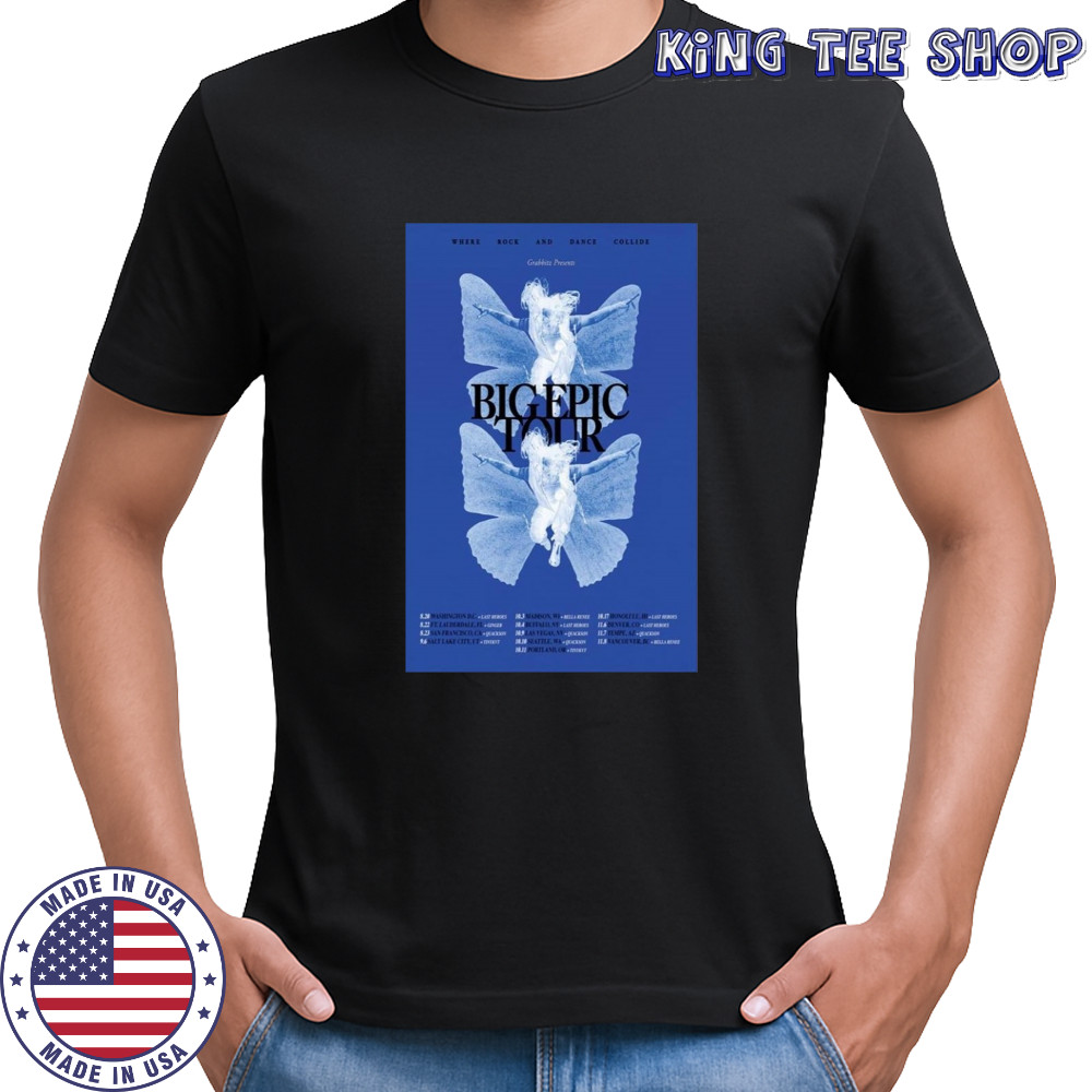 Grabbitz Big Epic Tour 2025 Poster T-Shirt