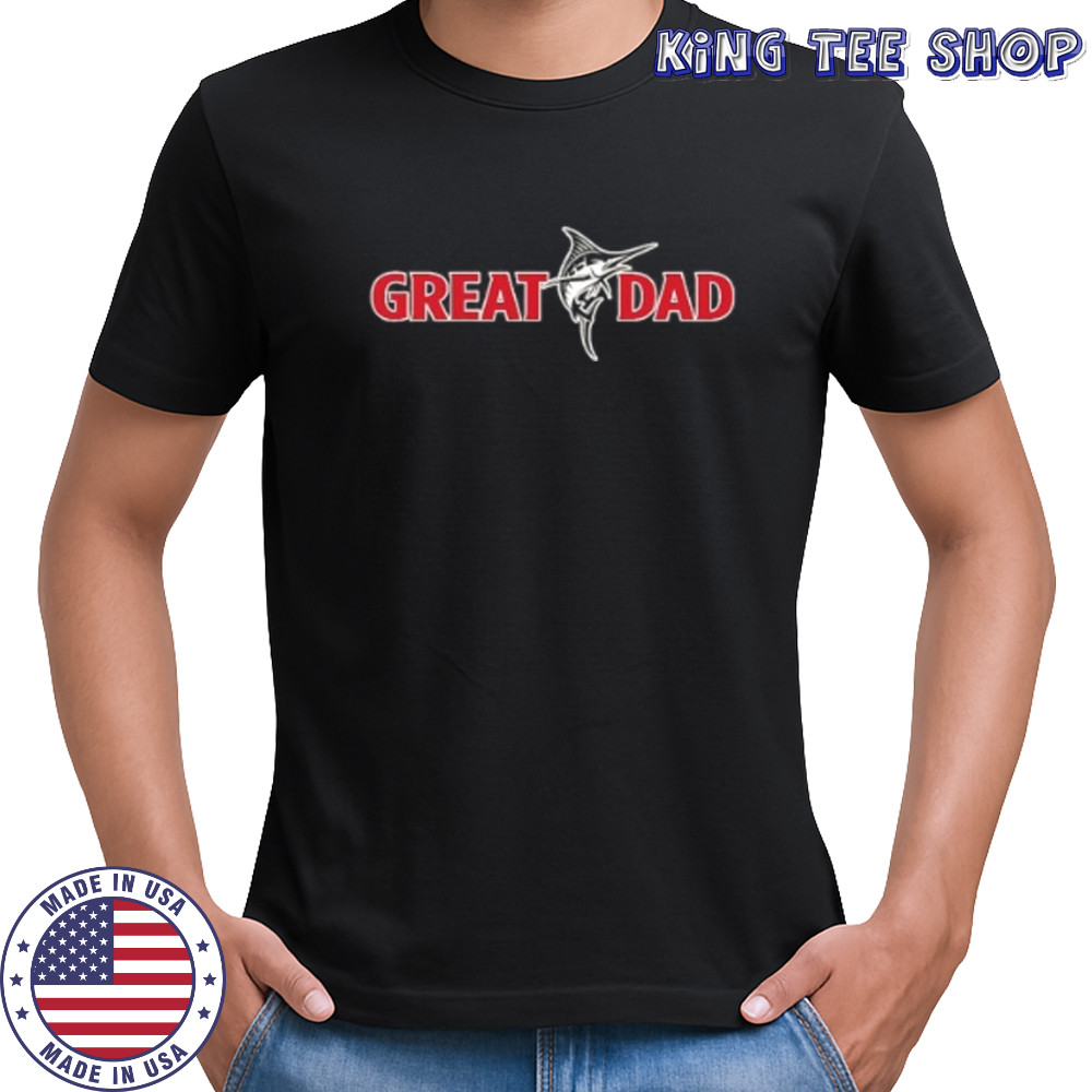Great Dad logo shirt