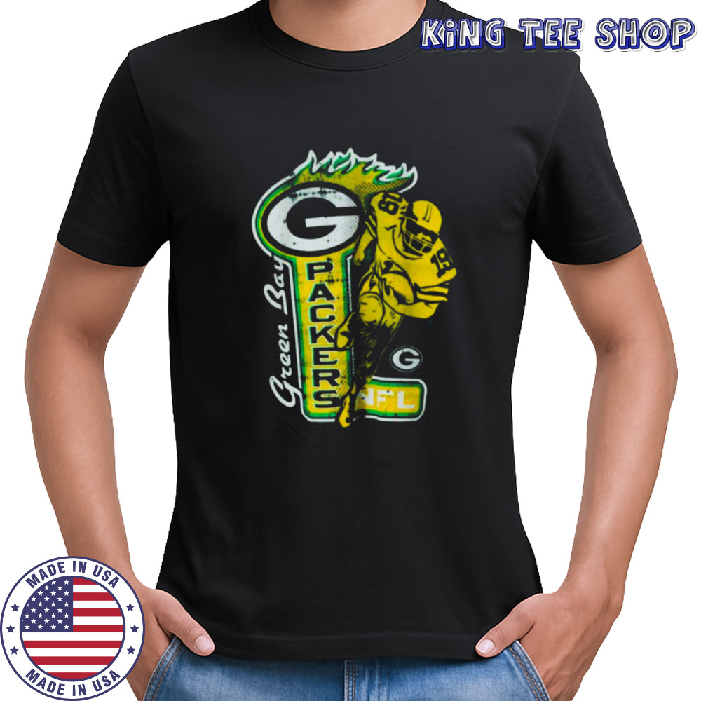 Green Bay Packers Running Shirt