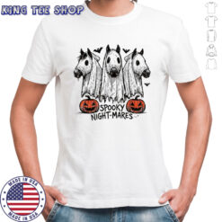 Halloween spooky night mares horse shirt
