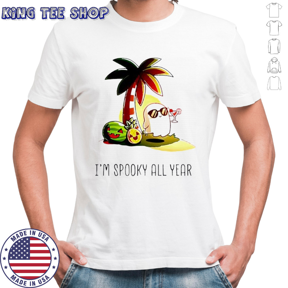 Hi Five Ghost I’m Spooky All Year Halloween shirt