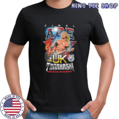 Hiroshi Tanahashi final ACE in the UK August 2025 shirt