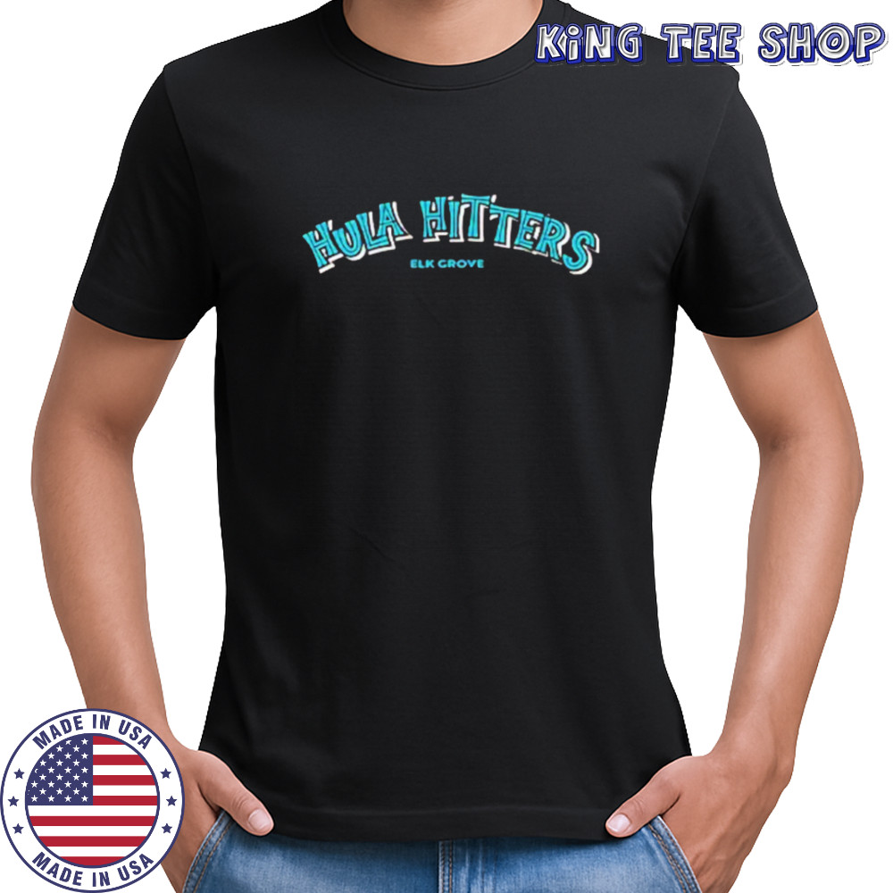 Hula Hitters Elk Grove softball shirt