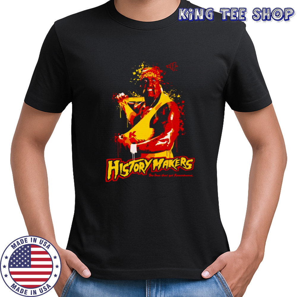 Hulk Hogan History Makers shirt