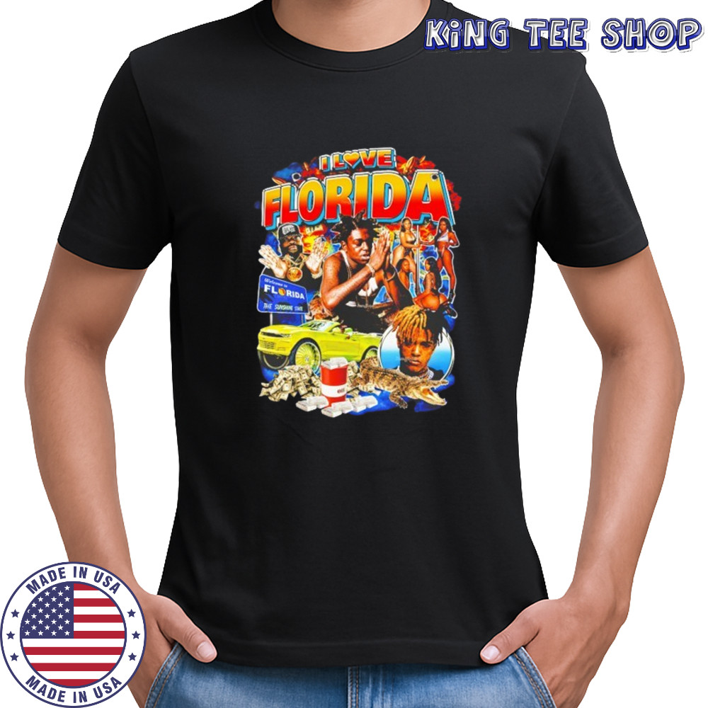 I love Florida graphic shirt