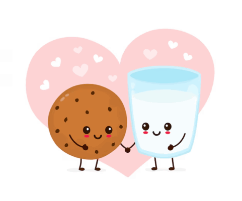 The Sweet Nostalgia of the Cookie Loves Milk T-shirt