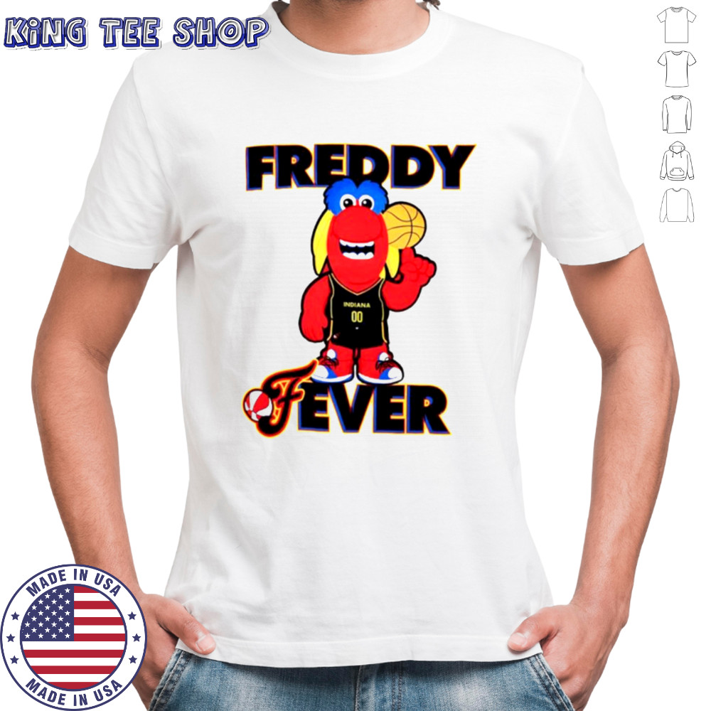 Indiana Fever basketball Freddy Fever WNBA shirt