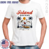 Island Dreams summer sunset shirt