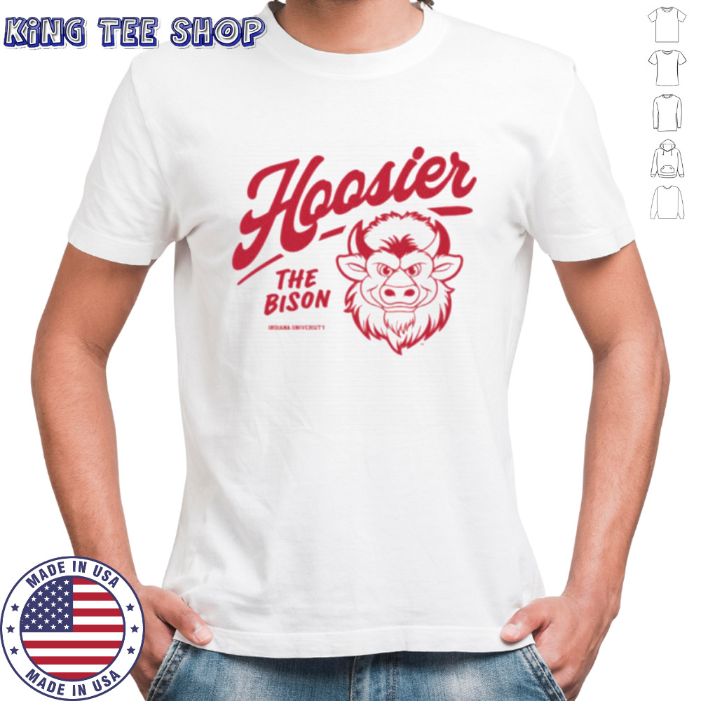IU Hoosier the Bison 2025 Mascot Shirt