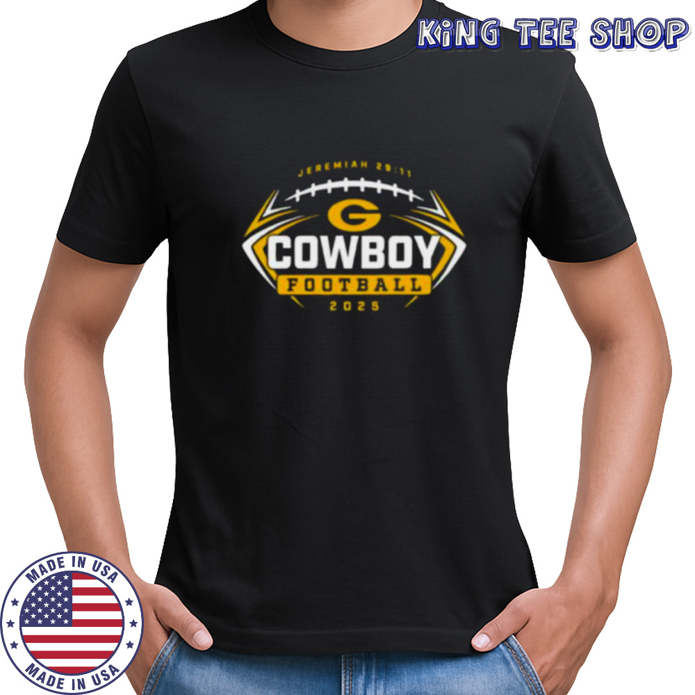 Jeremiah 29 11 Cowboy Football 2025 shirt