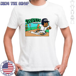 Josh Naylor Swiped Seattle Mariners MLB cartoon shirt