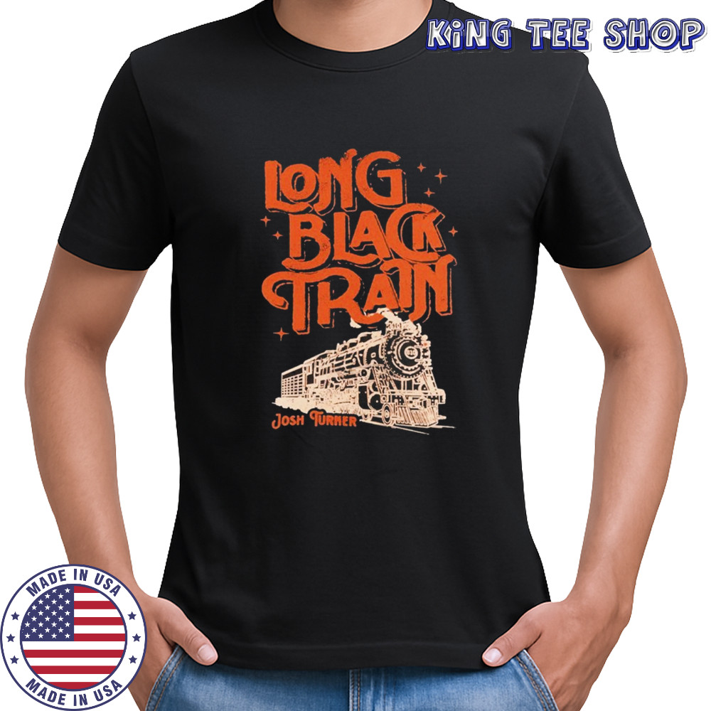Josh Turner Long Black Train T-shirt
