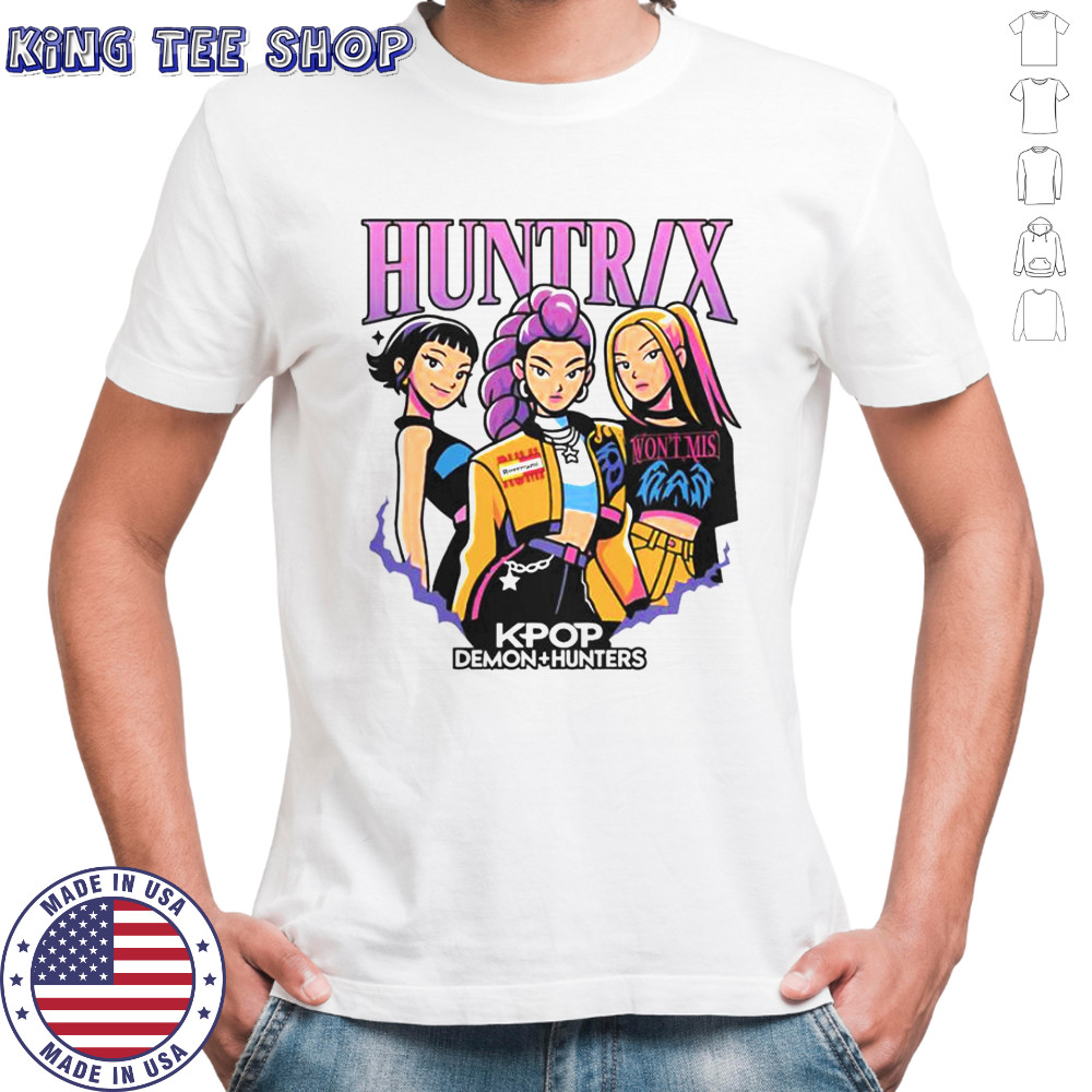K-POP Huntress Demon Hunters Illustration T-Shirt