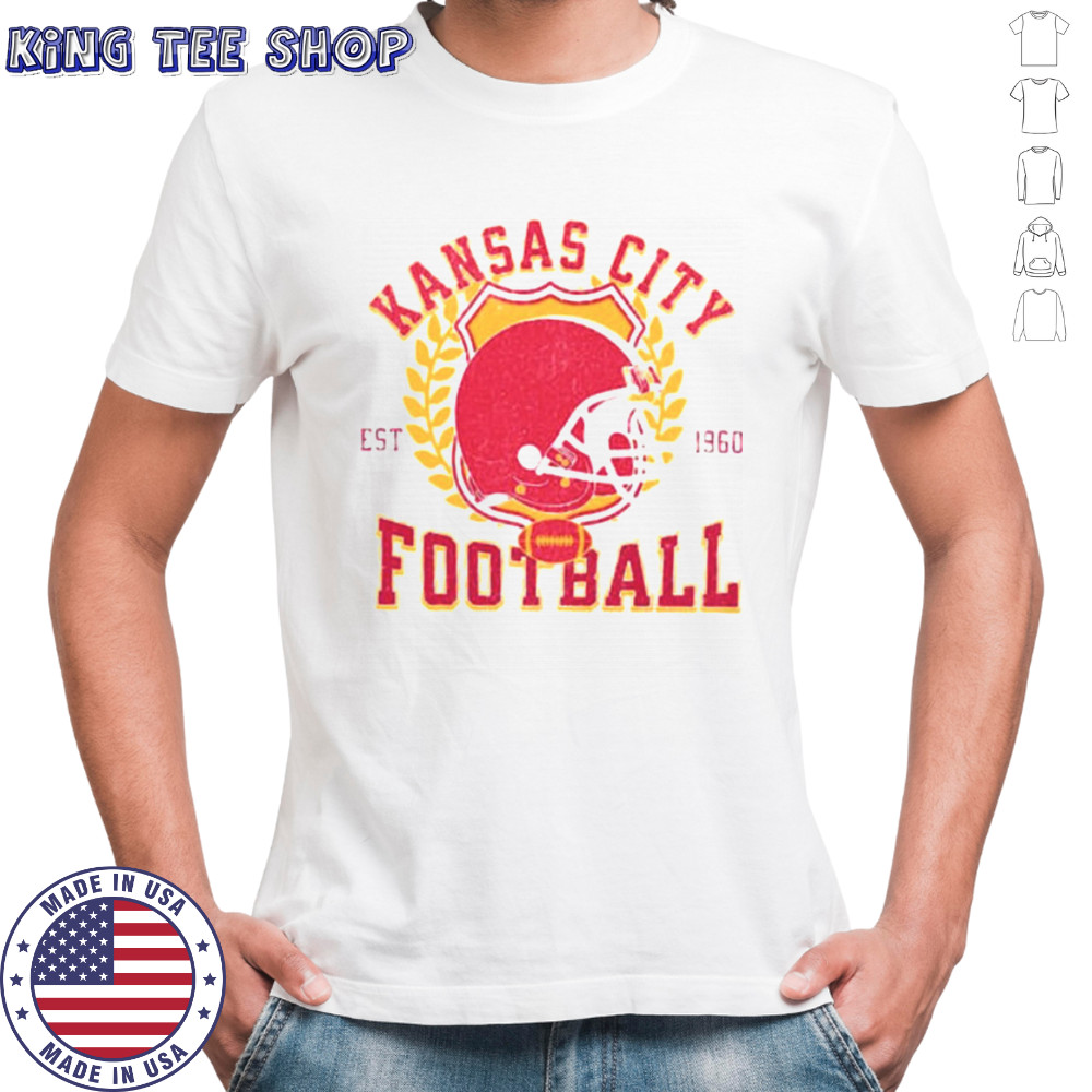 Kansas City Football Vintage est 1960 Shirt