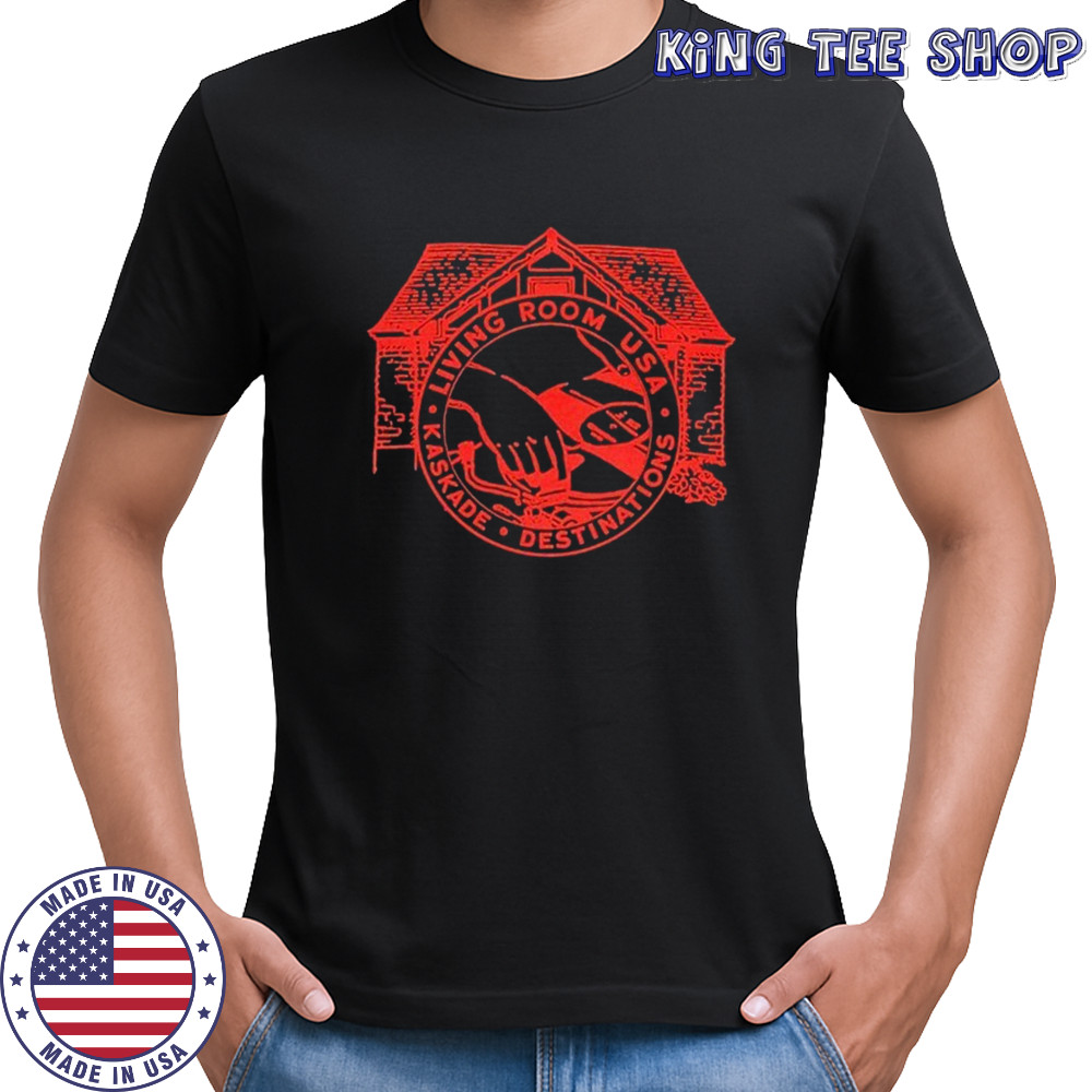 Kaskade Destinations Living Room USA T-shirt