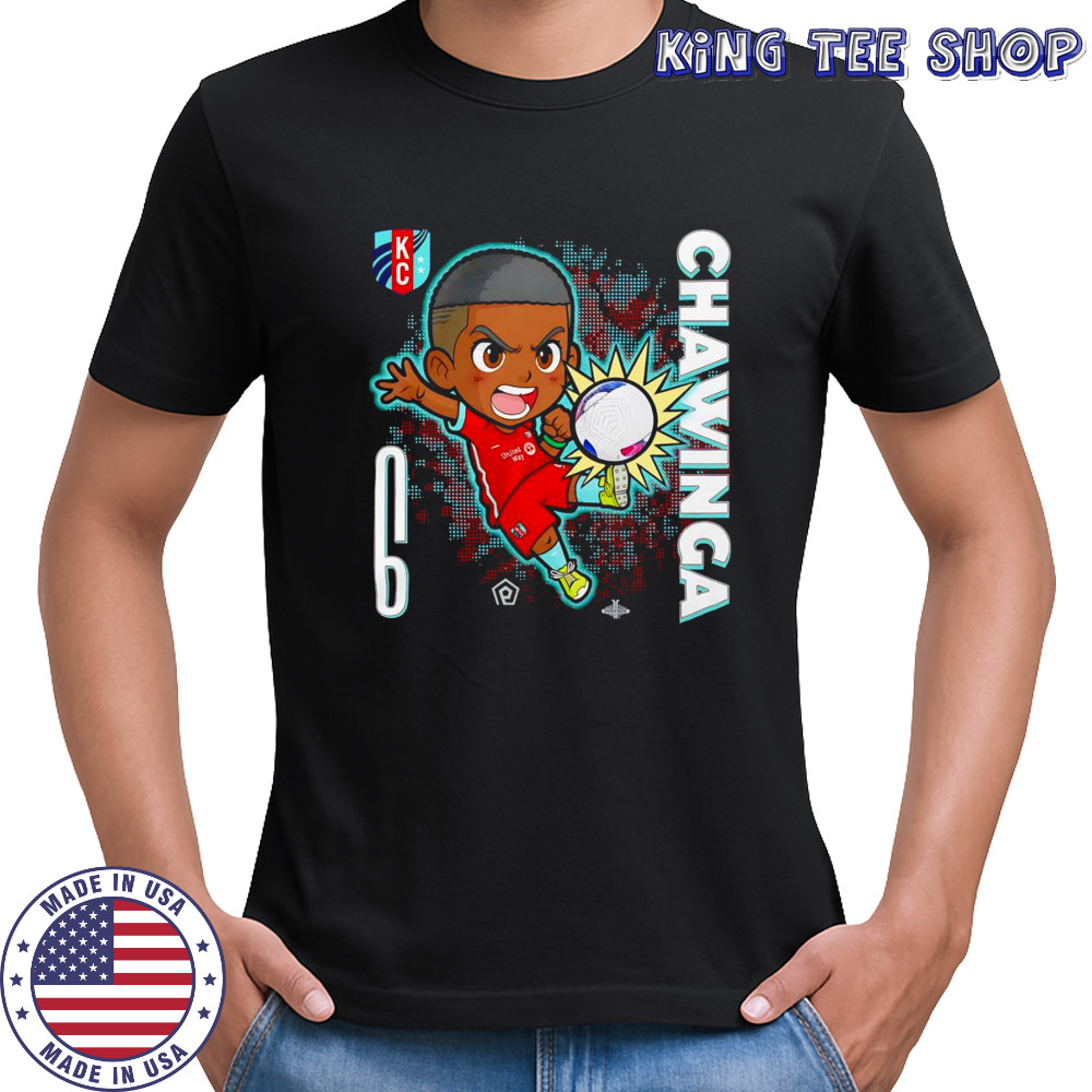 KC Current Temwa Chawinga chibi cartoon shirt
