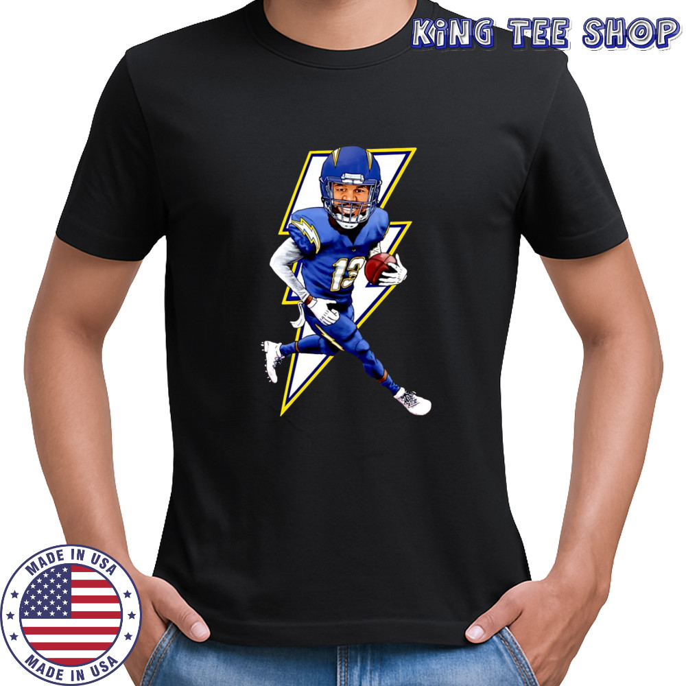 Keenan Allen Los Angeles Chargers NFL lightning shirt