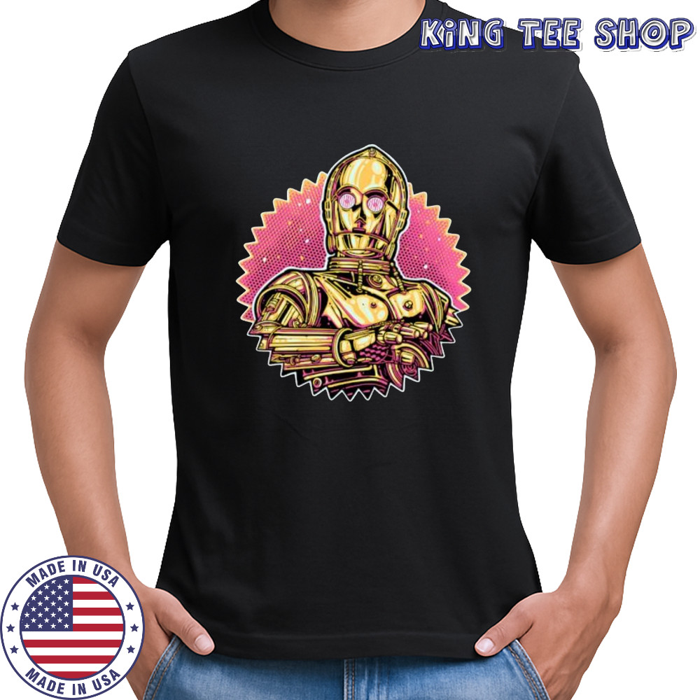 Keep It Golden robot shirt