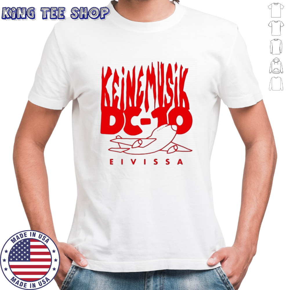 Keinemusik x DC10 eivissa planet shirt