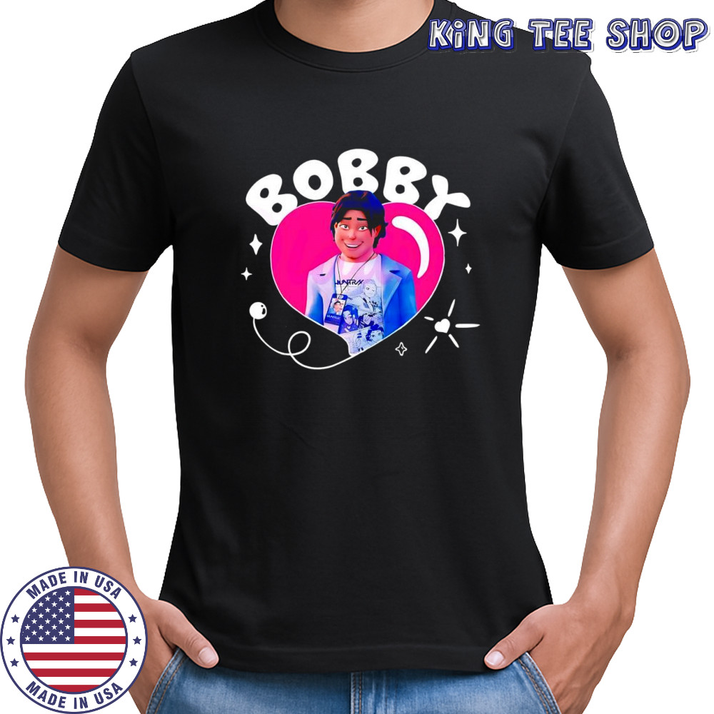 Kpop Demon Hunters Bobby heat music lover graphic shirt