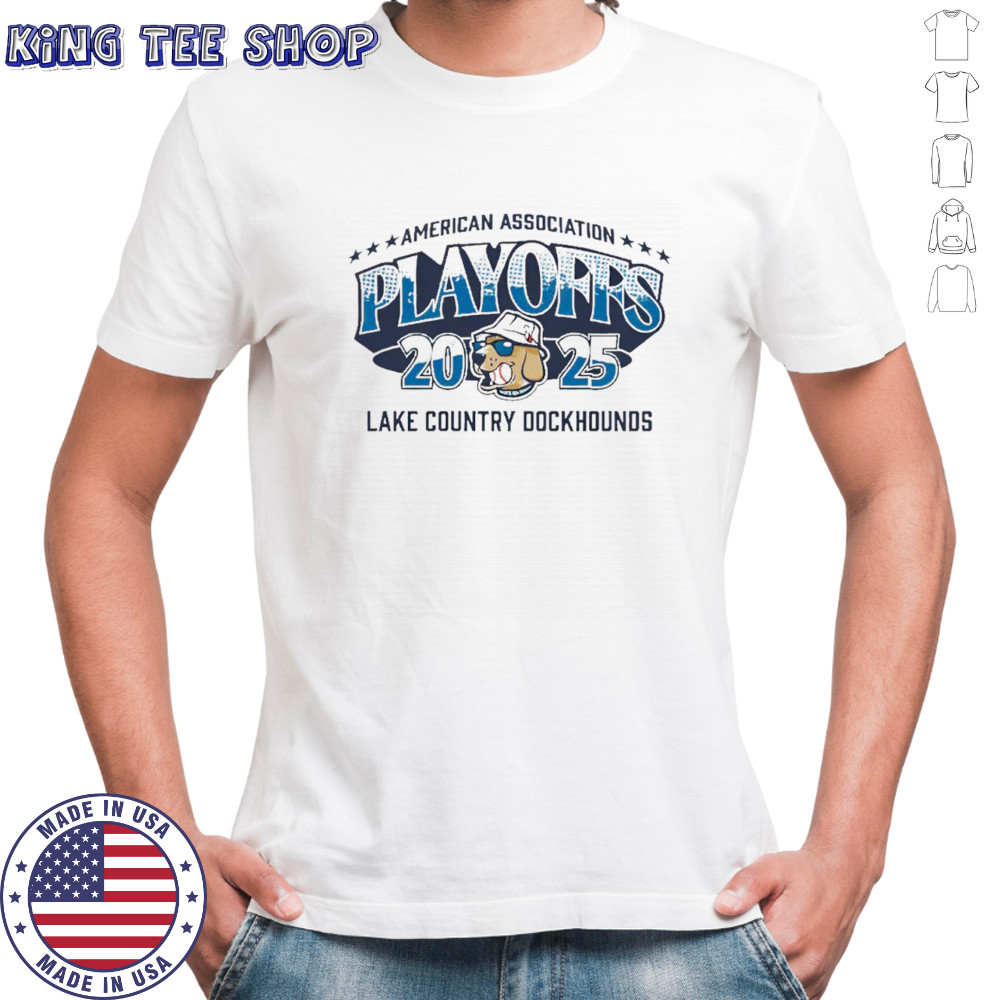 Lake Country DockHounds 2025 American Association playoffs shirt