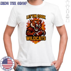 Let ‘Em Cook Wildcats Football mascot shirt