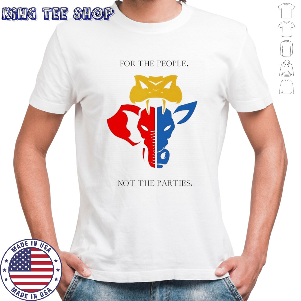 Libertarian Gadsden Snake for the people not the Parties shirt