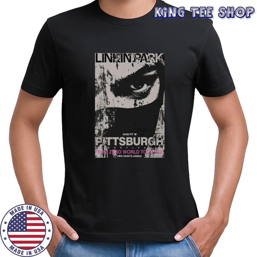 Linkin Park Concert Pittsburgh PA at PPG Paints Arena August 19 2025 Poster T-Shirt