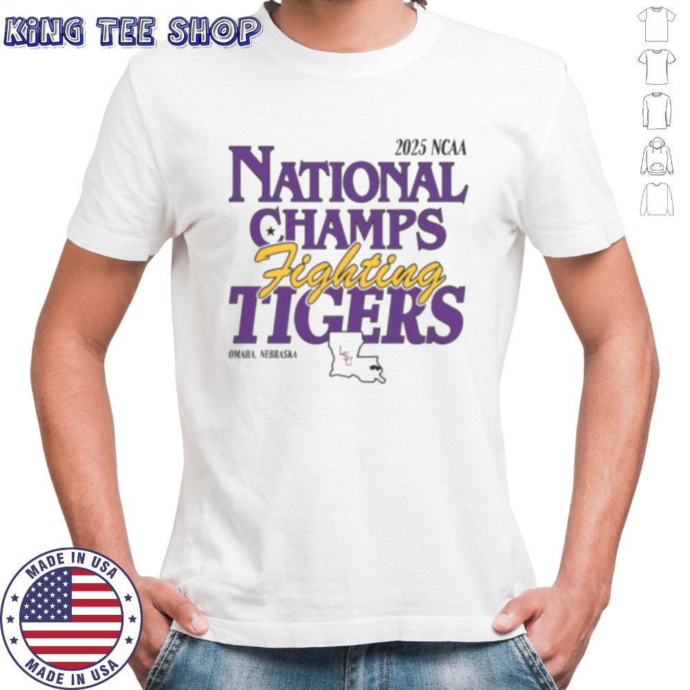 LSU 2025 Baseball National Champs Shirt