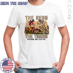 LSU Tigers vs Ole Miss Rebels football game day 2025 shirt