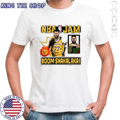 Luka Doncic Lakers NBA Jam Boom Shakalaka shirt