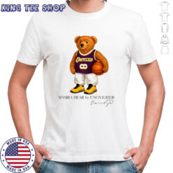 Mamba bear basketball shirt