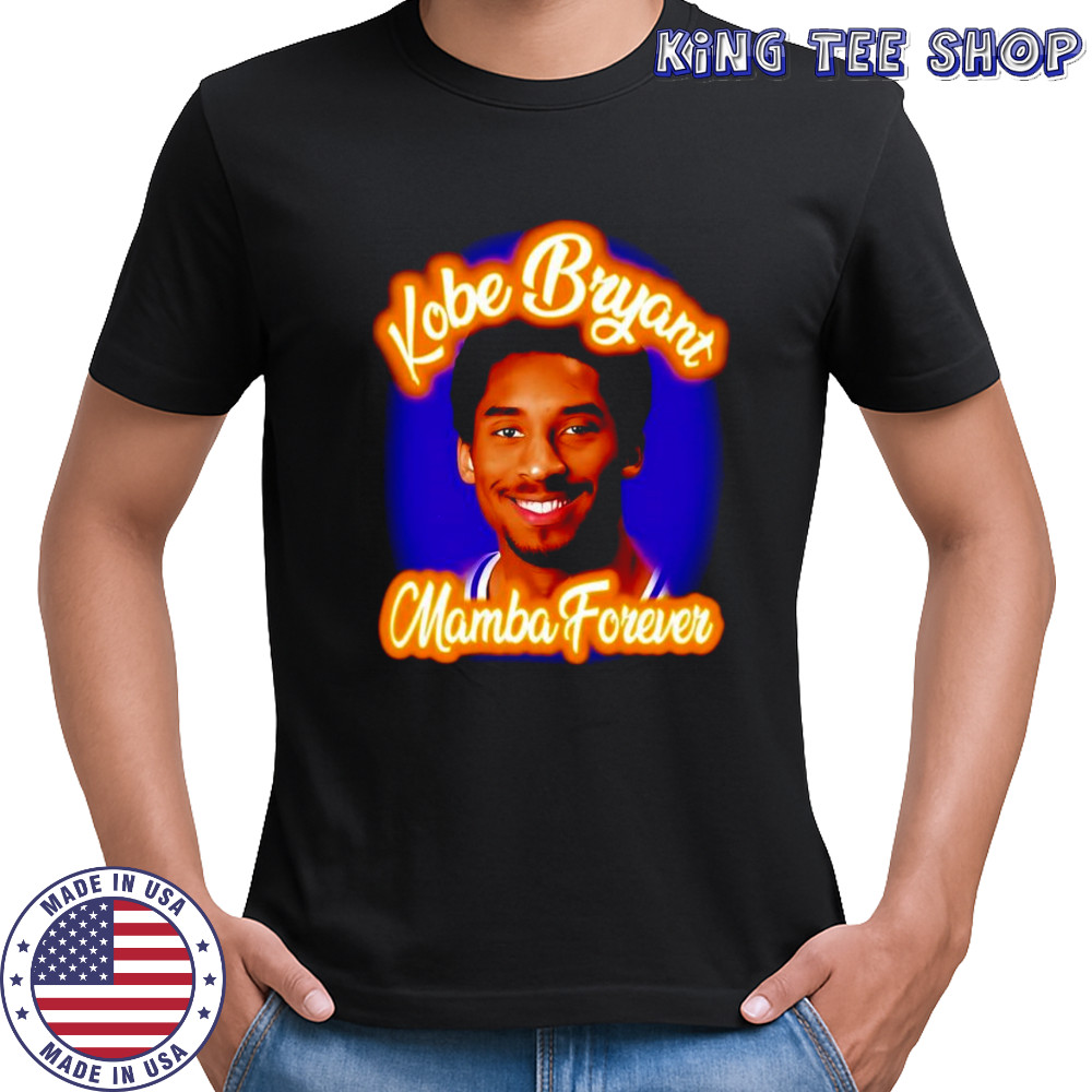 Mamba forever portrait basketball legend inspire shirt