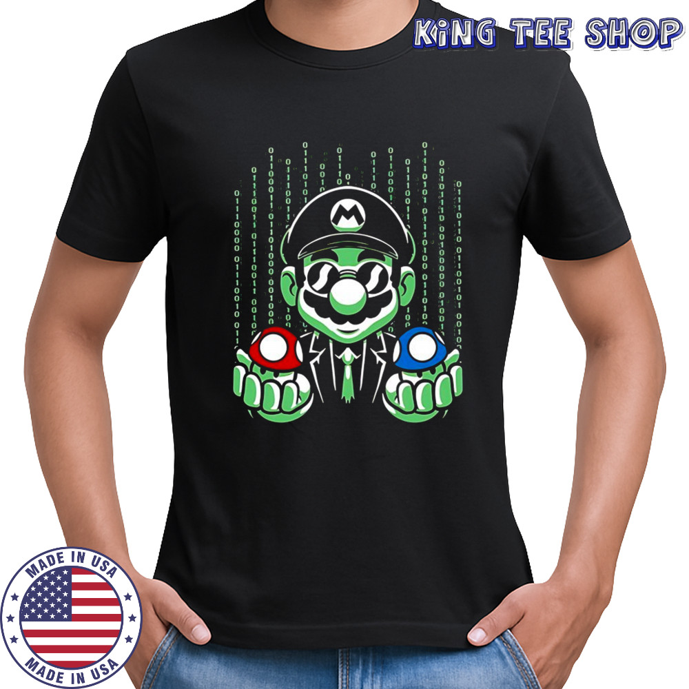 Mario Neo mushroom choice shirt