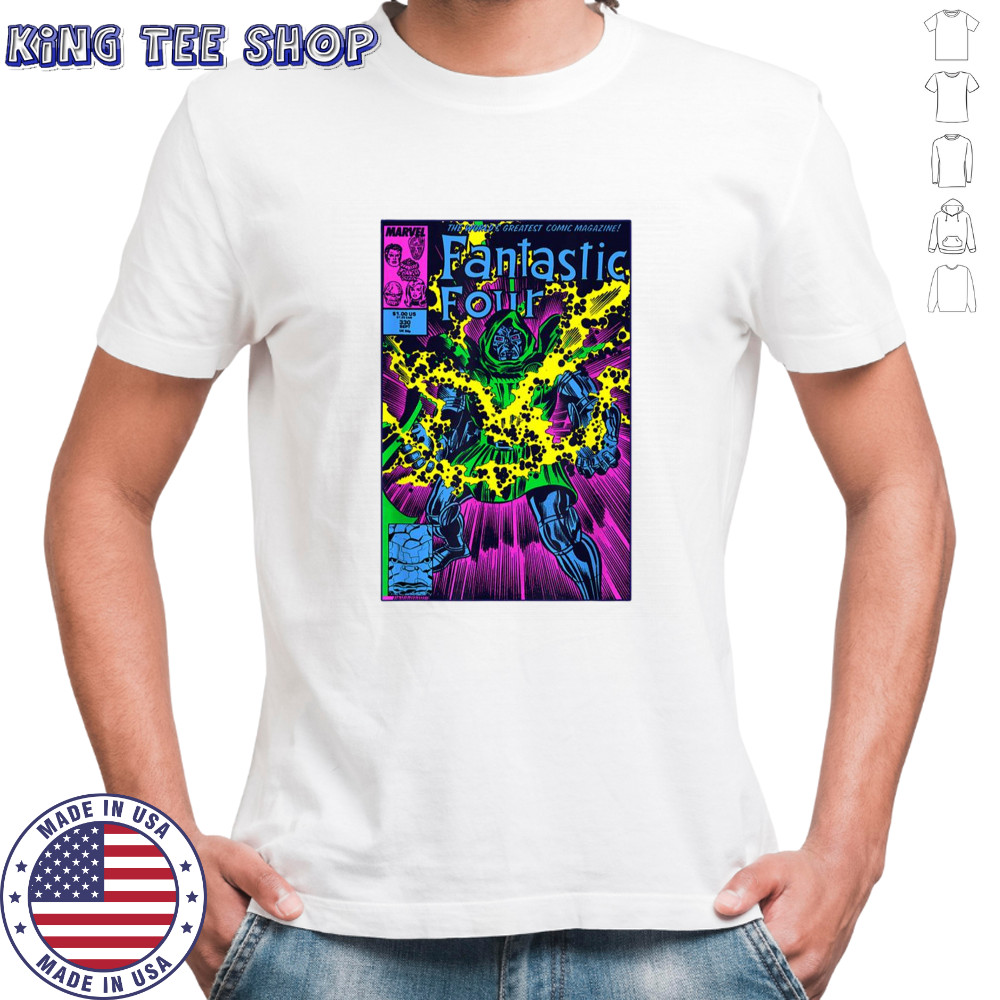 Marvel Comics Doctor Doom Vintage Comic Villain Cover T-shirt