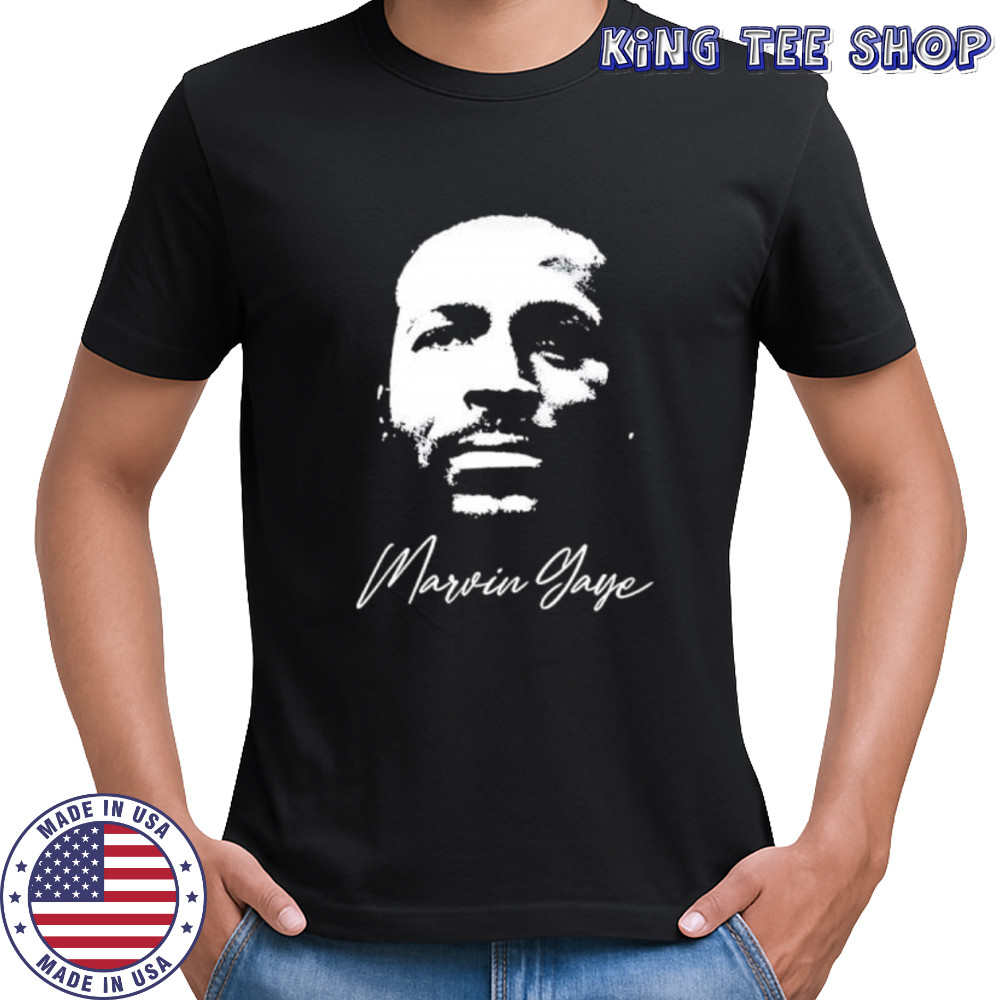 Marvin Gaye Silhouette retro shirt