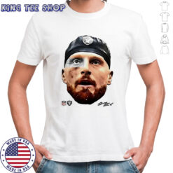 Maxx Crosby Las Vegas Raiders football head player signature shirt
