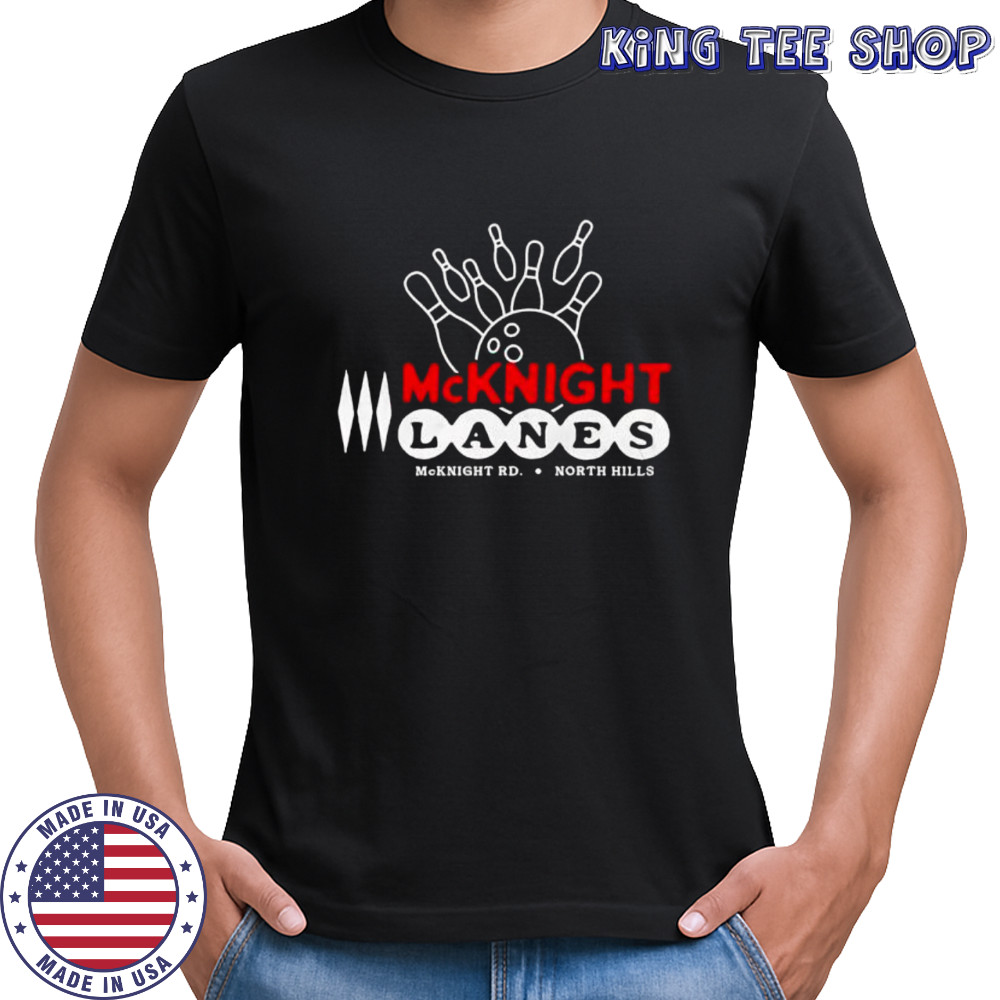 McKnight Lanes bowling shirt