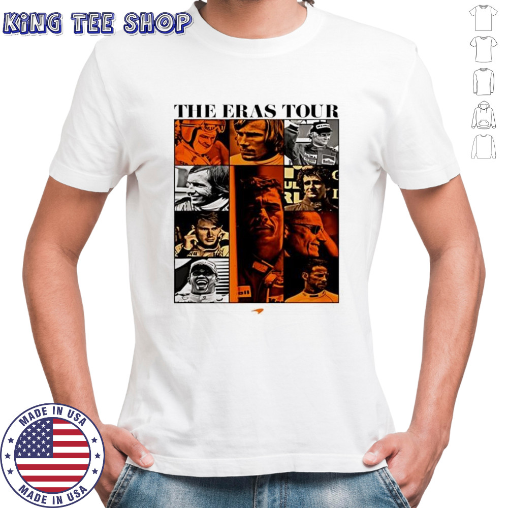 Mclaren Racing The Eras tour 2025 shirt