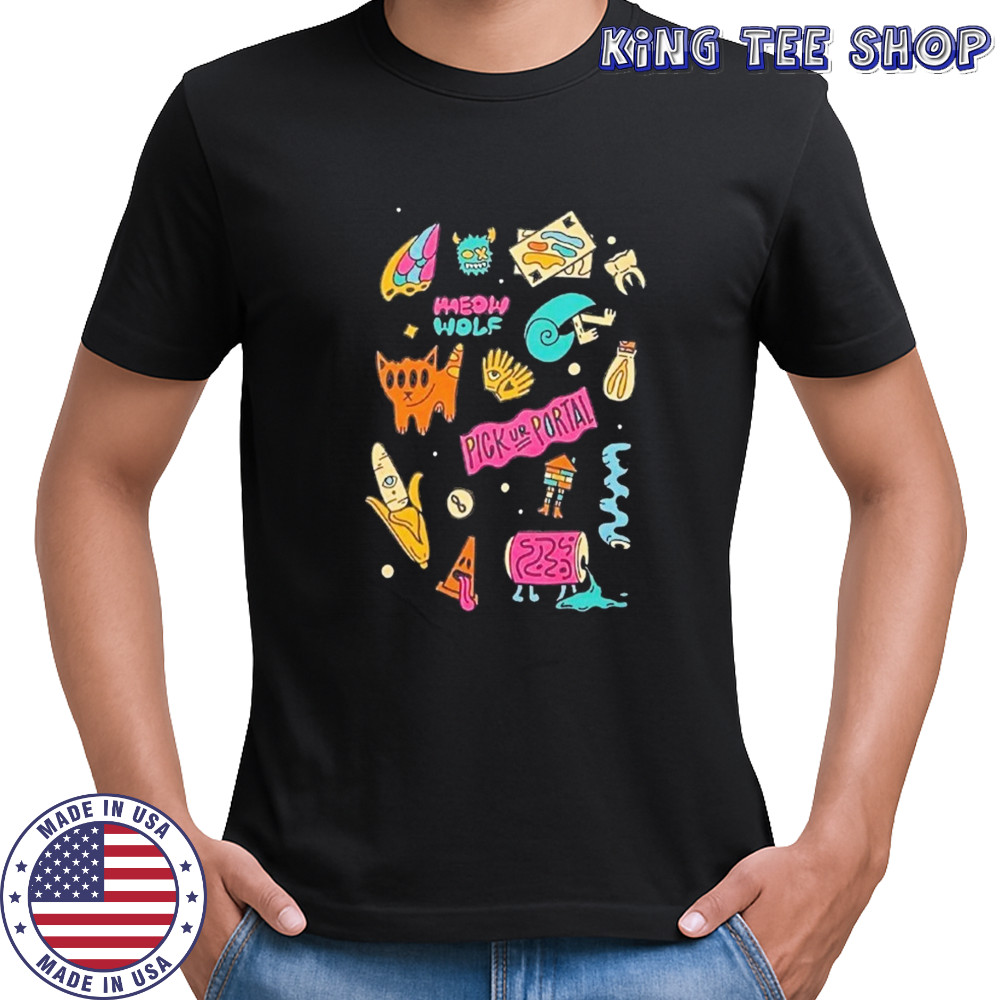 Meow Wolf Pick Ur Portal T-shirt