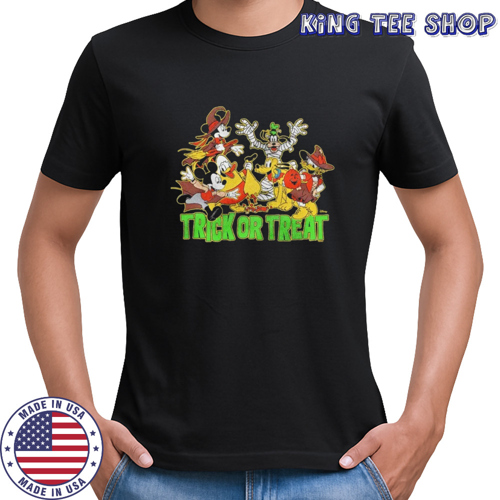 Mickey and friends trick or treat Halloween shirt