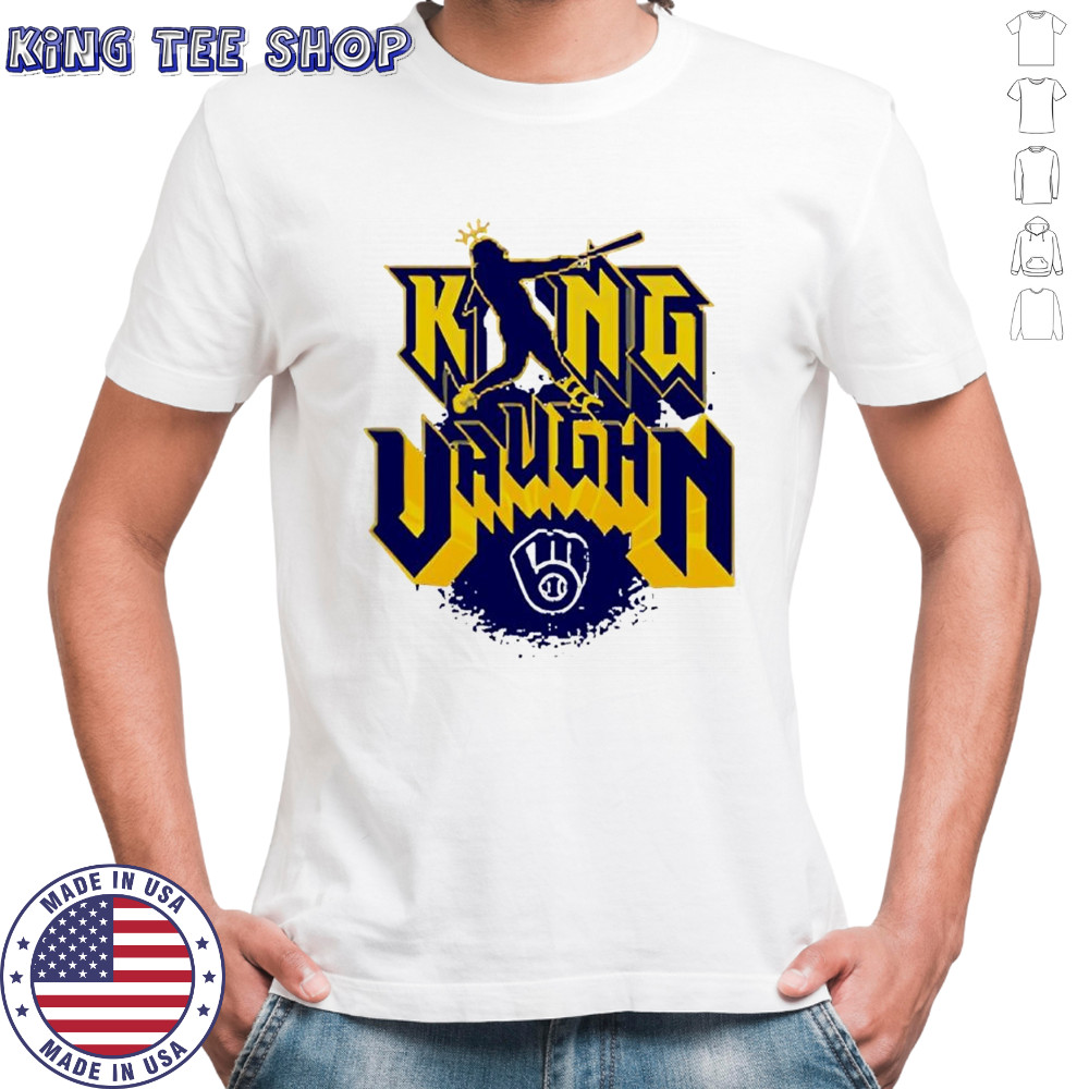 Milwaukee Brewers Andrew Vaughn King Vaughn Aug 26 2025 game shirt