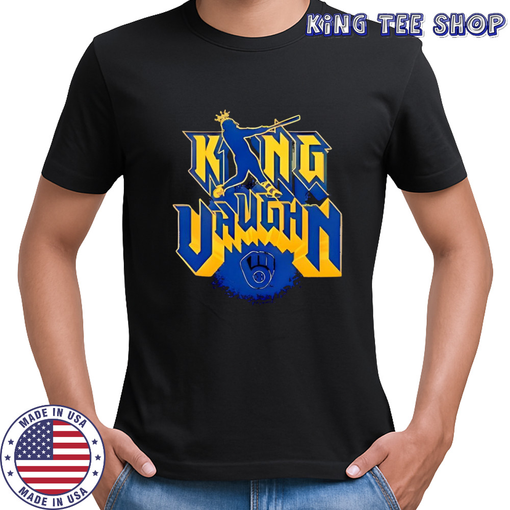 Milwaukee Brewers Andrew Vaughn King Vaughn MLB logo shirt