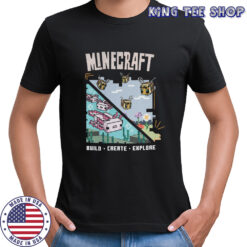 Minecraft Build Create Explore T-Shirt